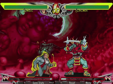 (저주받은 갑옷 비샤몬이 여성 캐릭터로..;; )