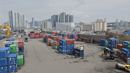 부산진 CY 전경(GIF)[촬영 임성호]