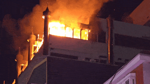 계양구 화재 현장[독자 제공. 재판매 및 DB 금지]