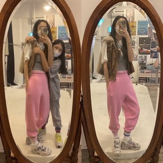 인`스타`그램 세상 | 윤혜진, 딸 지온이와 힙한 케미 뿜뿜..패션 ...