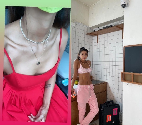 팝업 김빈우 쇄골에 물 한가득 고이겠어 172cm 75kg 52kg 성공 후 근황