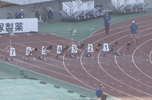 남자 달리기 100m 18세 이하(U-18) 세계신기록을 세운 일본 육상 선수 시미즈 소라토(16) [유튜브 갈무리]