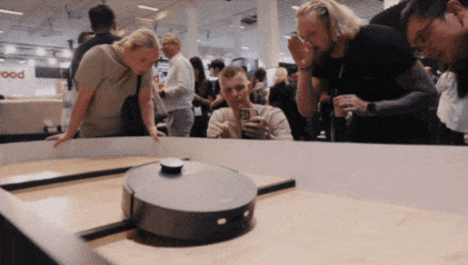 중국 드리미가 지난해  9월 독일 IFA 2024에서 선보인 로봇청소기 신제품. [드리미 테크 유튜브]