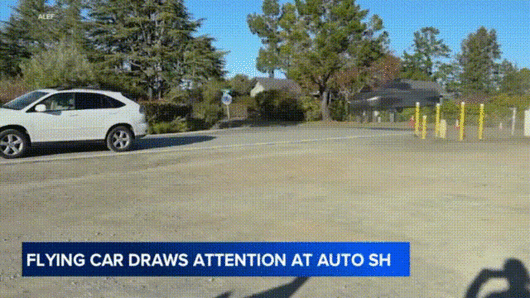 알레프 에어로노틱스의 차량이 비행하는 장면 [ABC7 뉴스 베이 에이리어(ABC7 News Bay Area) 유튜브 캡처]