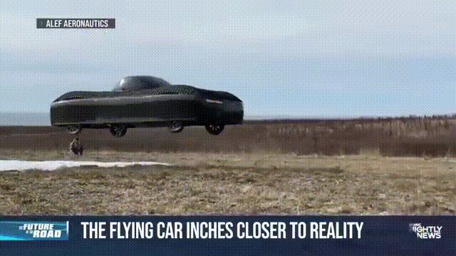 알레프 에어로노틱스의 차량이 비행하는 장면 [NBC 뉴스 유튜브 캡처]