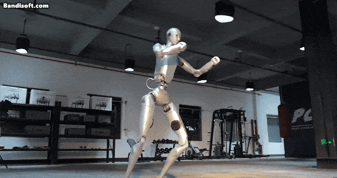 유니트리가 공개한 H2의 발차기 영상.