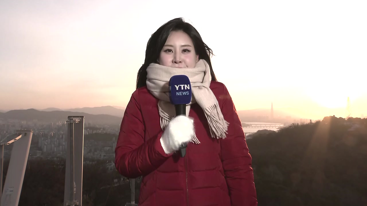 [날씨] 붉게 떠오른 병오년 첫 일출...전국 강추위 기승