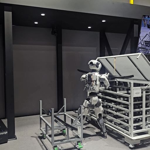 세대 전동식 아틀라스 연구형 모델(The Atlas prototype). 사진=김다정 기자