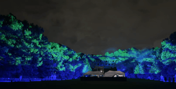 시네 포레스트 동화 시전연습장면