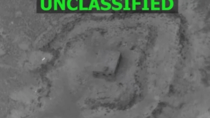 10일(현지시간) 미군이 시리아 내 이슬람 극단주의 무장단체인 이슬람국가(IS·미국식으로는 ISIS) 표적을 공습하는 장면. (출처=미 중부사령부 엑스(X) 계정)