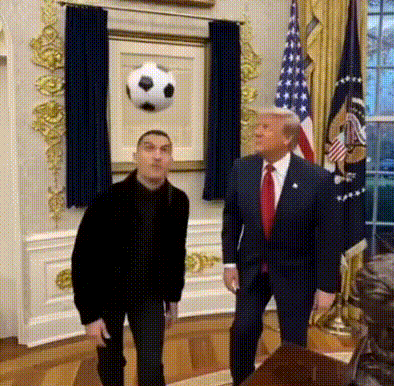 도널드 트럼프 미국 대통령이 지난해 11월 소셜미디어 트루스소셜에 올린 AI 조작 영상. (트럼프 트루스소셜 캡쳐)