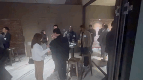 14일(현지시간) 미국 샌프란시스코 The Howard에서 '코리아 나이트 @JPM 2026'이 열렸다. 장내가 참석자들로 붐비고 있다. 2026.1.14/뉴스1 ⓒ News1 문대현 기자