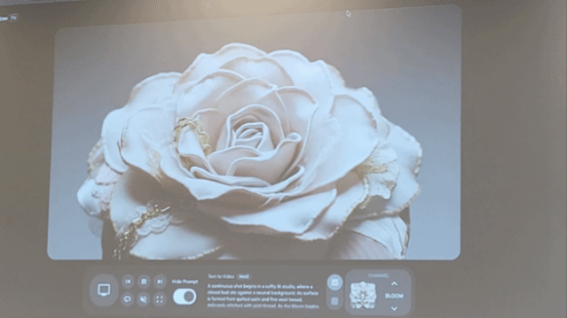 [서울=뉴스핌] 김영은 인턴기자 = '제미나이 라이브'가 급식 메뉴판 사진을 보고 계란이 들어간 반찬을 식별하는 영상. [사진=김영은 인턴기자] 2025.06.20 yek105@newspim.com