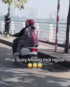 런닝을 즐기는 배우 수지와 김선호의 모습. 온라인 커뮤니티 갈무리