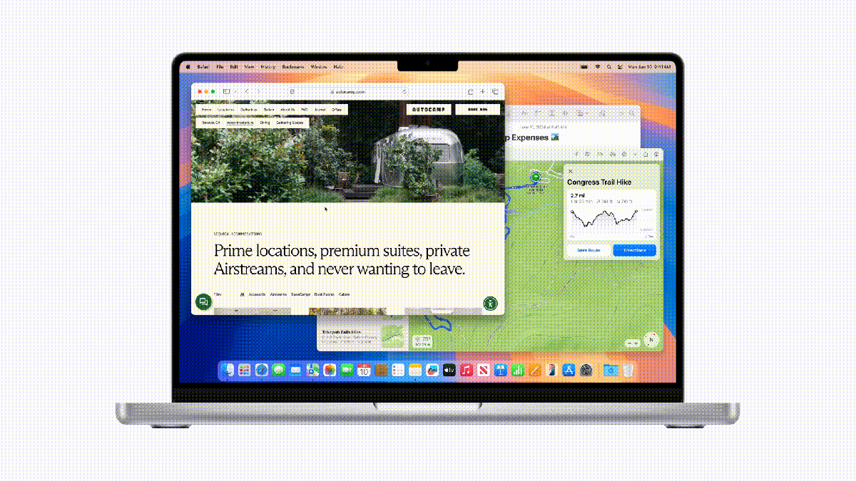 세쿼이아의 타일 정리 기능은 꼭 필요하지만, 서드파티 앱만큼 강력하지는 않다. ⓒ Apple