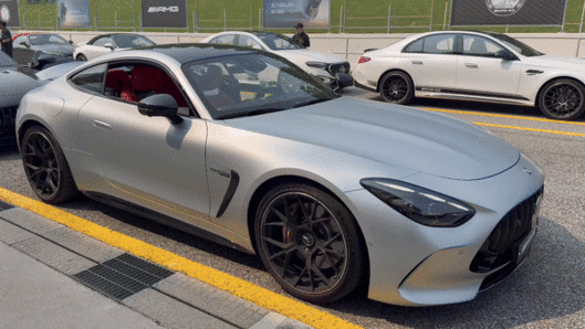 더 뉴 메르세데스-AMG GT 55 4MATIC+ 차량 내부./영상=백유진 기자 byj@