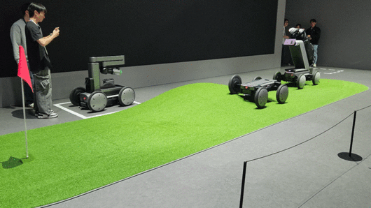 차세대 모빌리티 로봇 플랫폼 '모베드'(MobED)'./영상=도다솔 기자