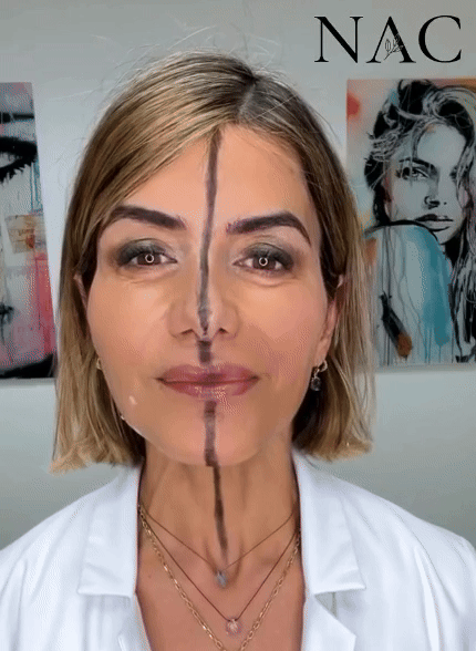 [서울=뉴시스]  미국의 한 의사가 자신의 얼굴 한 쪽에만 보톡스를 주사해 충격을 주고 있다. (사진=뉴욕포스트) *재판매 및 DB 금지