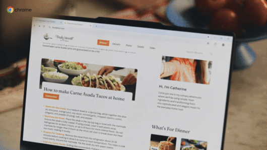 [서울=뉴시스] 구글은 20일(현지 시간) 미국 캘리포니아주 마운틴뷰에서 열린 연례 개발자 콘퍼런스 'I/O 2025'를 통해 인터넷 브라우저 '크롬'에도 제미나이가 탑재된다는 소식을 전했다. (영상=구글 제공) *재판매 및 DB 금지