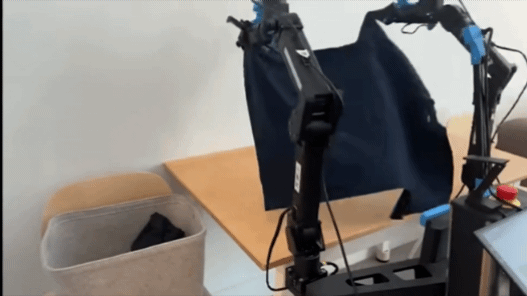 미국 스타트업 피지컬 인텔리전스의 파이-제로(π0) 로봇이 가사를 도와주는 장면. (출처=피지컬 인텔리전스 유튜브) *재판매 및 DB 금지