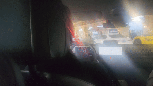 [라스베이거스=뉴시스] 8일(현지시간) 미국 라스베이거스에서 모셔널 로보택시가 만달레이 베이 호텔을 빠져나가는 모습. (사진=이창훈 기자) 2026.01.08 photo@newsis.com *재판매 및 DB 금지  *재판매 및 DB 금지