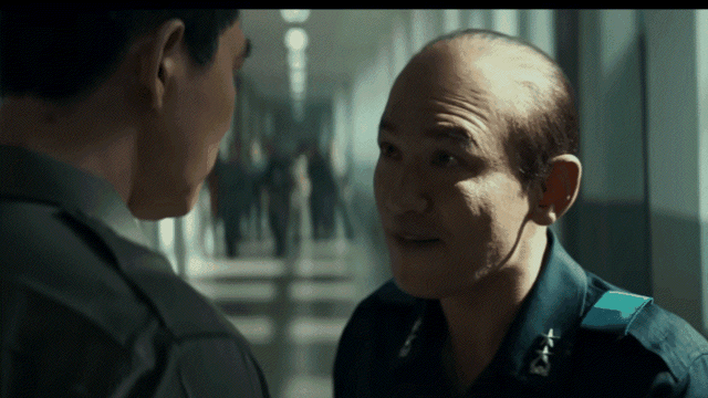 '서울의 봄' 속 황정민 [영상=유튜브 '플러스엠 엔터테인먼트' 갈무리]